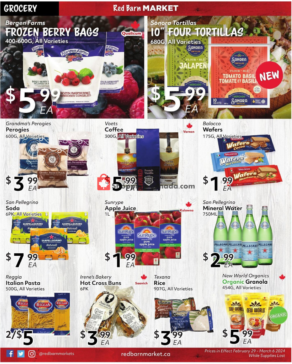 Red Barn Market flyer from Thursday February 29, 2024 to Wednesday March 6, 2024 - page 5
