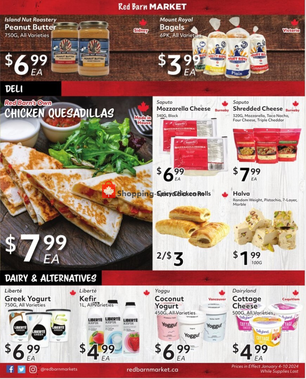 Red Barn Market flyer from Thursday January 4, 2024 to Wednesday January 10, 2024 - page 3