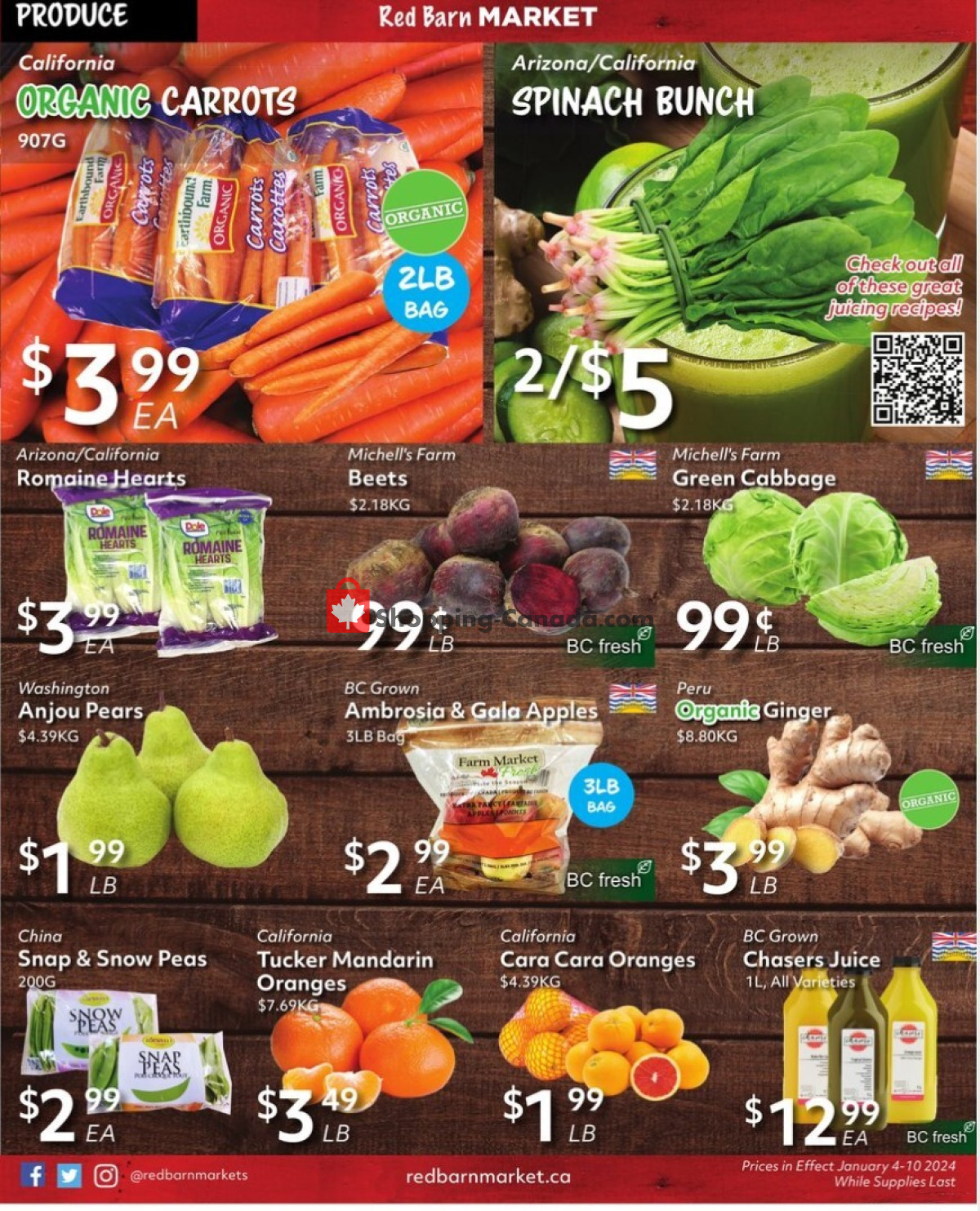 Red Barn Market flyer from Thursday January 4, 2024 to Wednesday January 10, 2024 - page 6