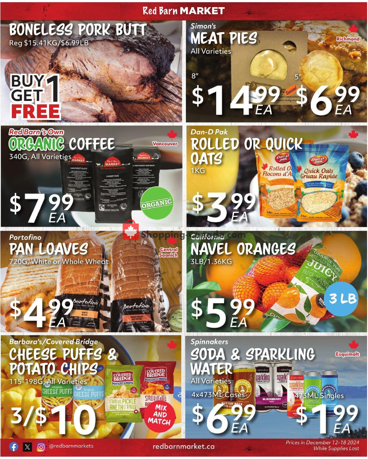 Red Barn Market flyer from Thursday December 12, 2024 to Wednesday December 18, 2024 - page 2