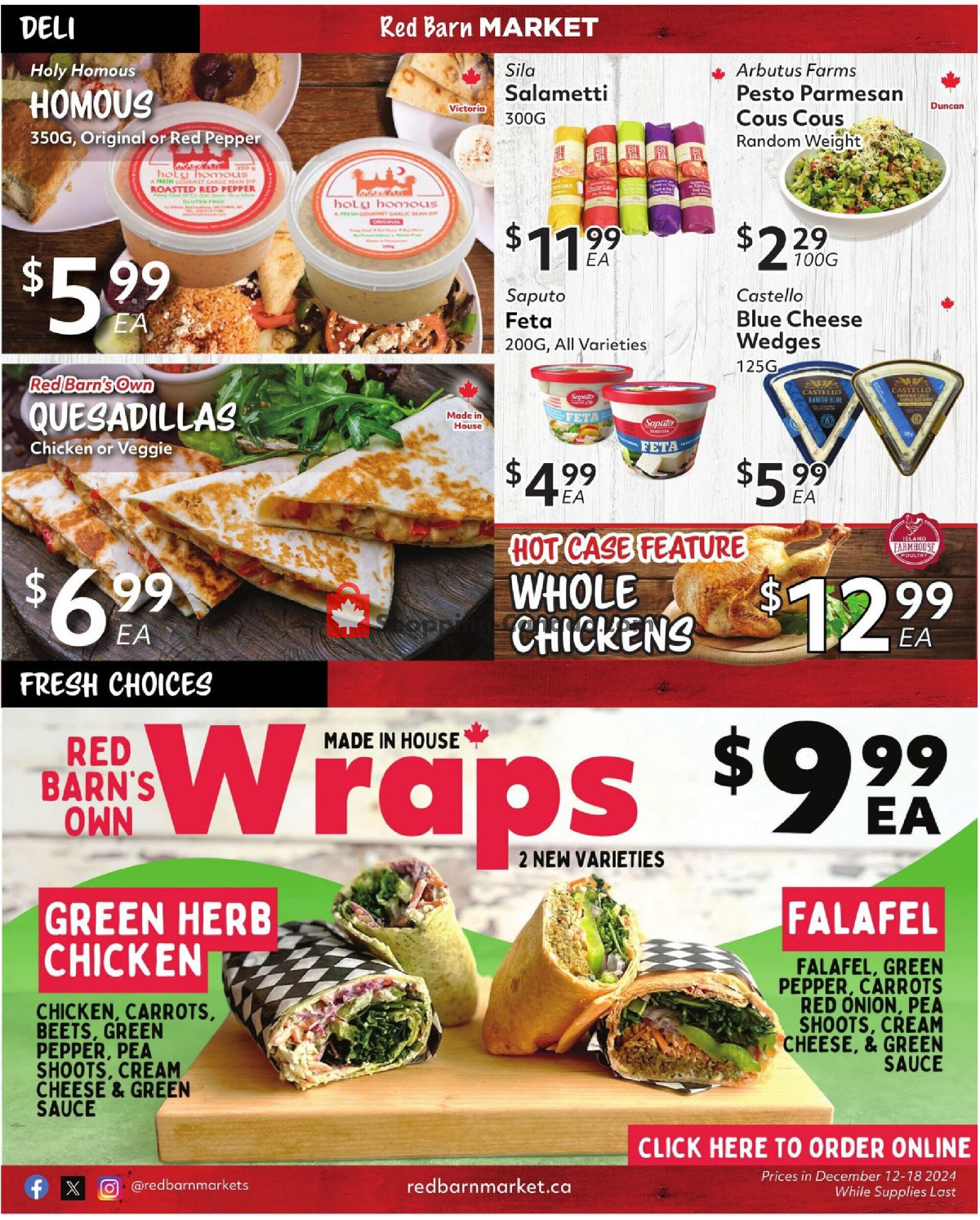 Red Barn Market flyer from Thursday December 12, 2024 to Wednesday December 18, 2024 - page 3