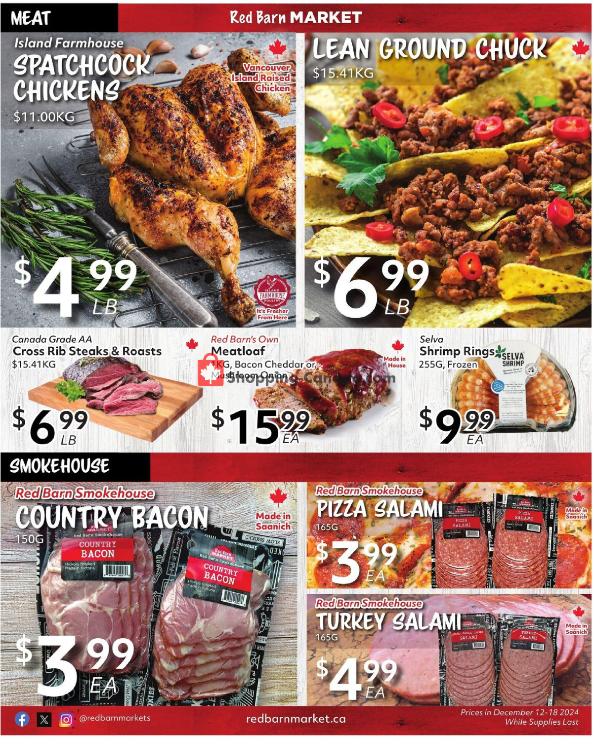 Red Barn Market flyer from Thursday December 12, 2024 to Wednesday December 18, 2024 - page 4