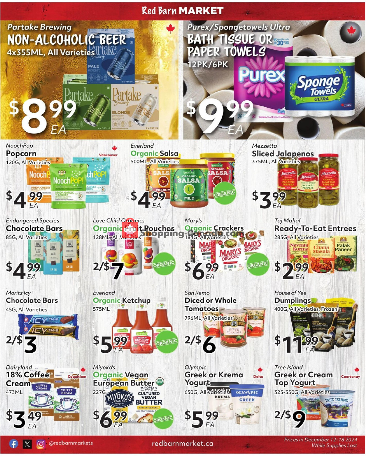 Red Barn Market flyer from Thursday December 12, 2024 to Wednesday December 18, 2024 - page 5