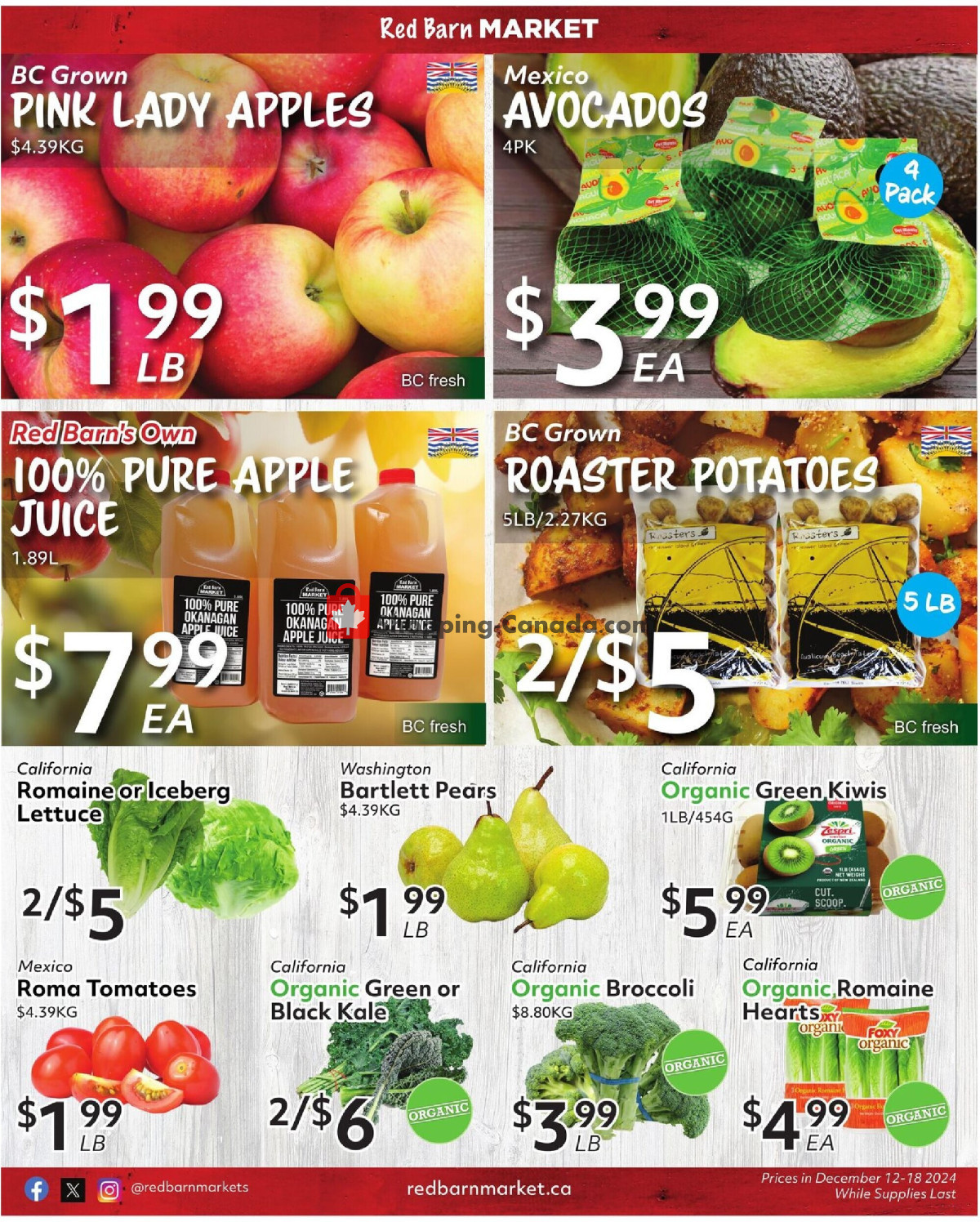 Red Barn Market flyer from Thursday December 12, 2024 to Wednesday December 18, 2024 - page 6