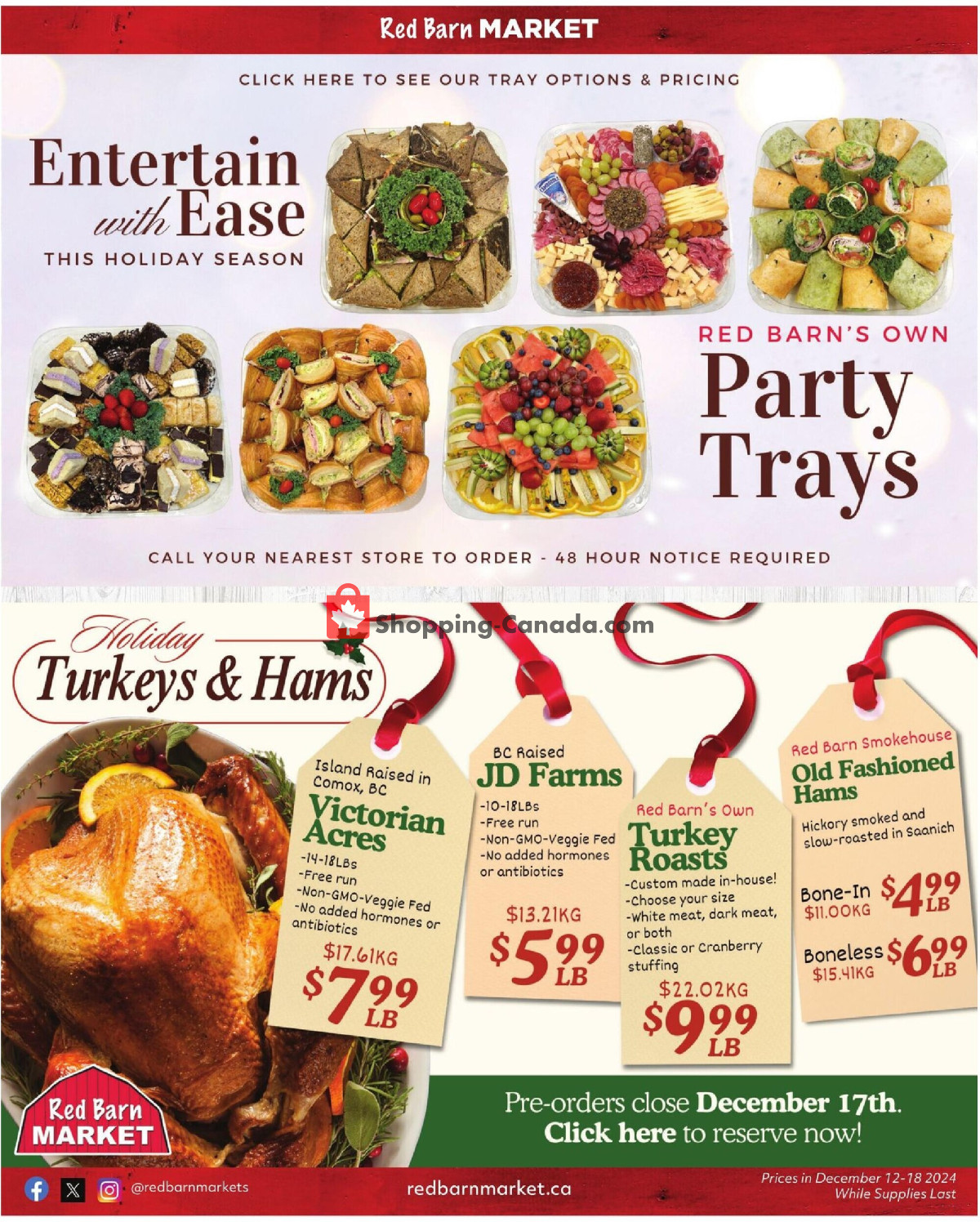 Red Barn Market flyer from Thursday December 12, 2024 to Wednesday December 18, 2024 - page 7