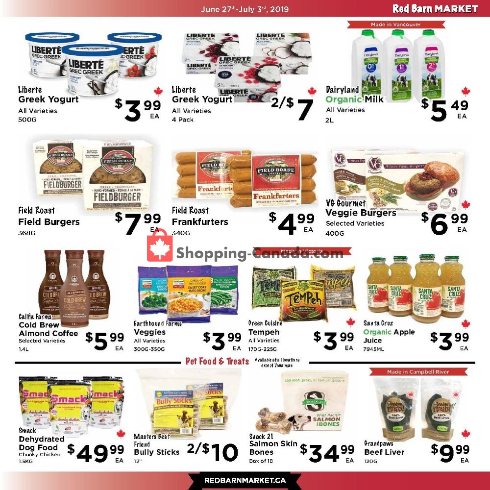 Red Barn Market flyer from Thursday June 27, 2019 to Wednesday July 3, 2019 - page 5