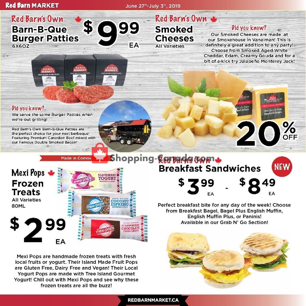 Red Barn Market flyer from Thursday June 27, 2019 to Wednesday July 3, 2019 - page 6