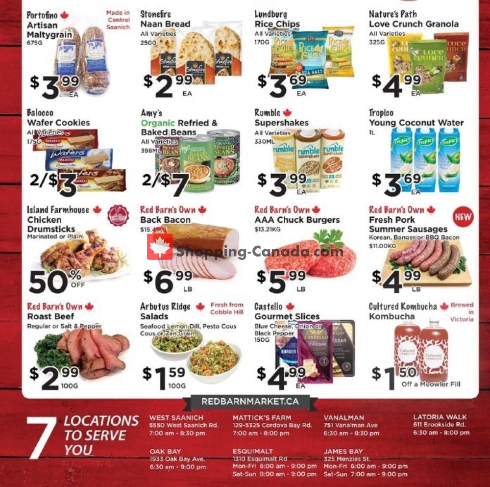 Red Barn Market flyer from Thursday August 8, 2019 to Wednesday August 14, 2019 - page 2