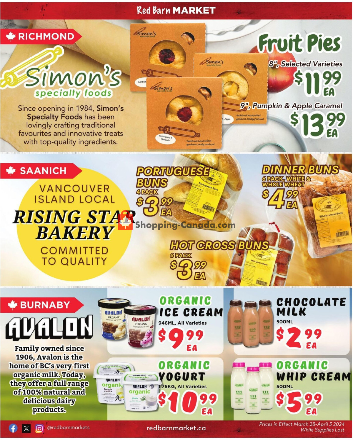 Red Barn Market flyer from Thursday March 28, 2024 to Wednesday April 3, 2024 - page 10