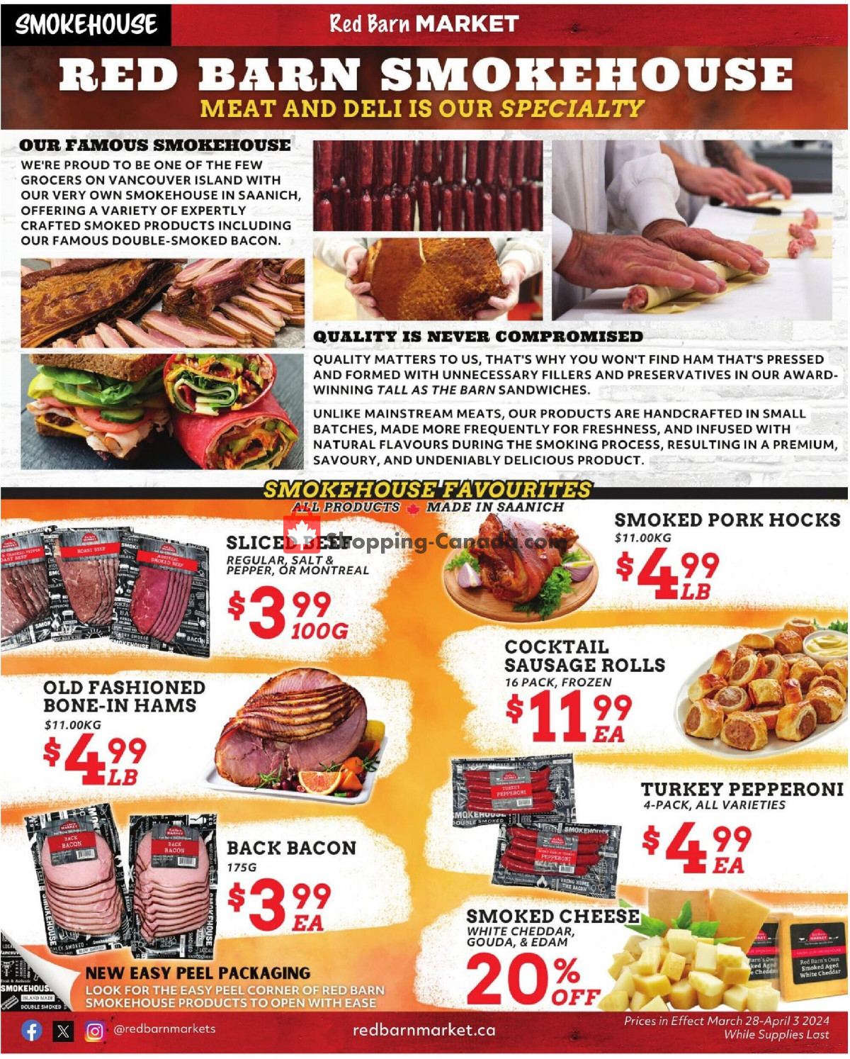 Red Barn Market flyer from Thursday March 28, 2024 to Wednesday April 3, 2024 - page 3