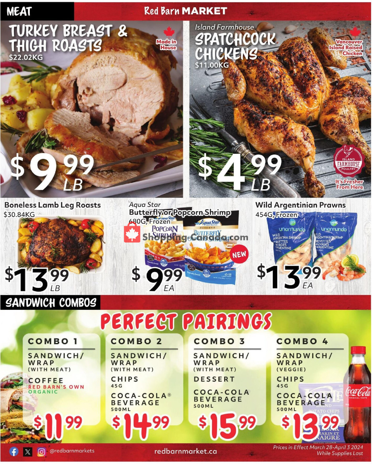 Red Barn Market flyer from Thursday March 28, 2024 to Wednesday April 3, 2024 - page 4