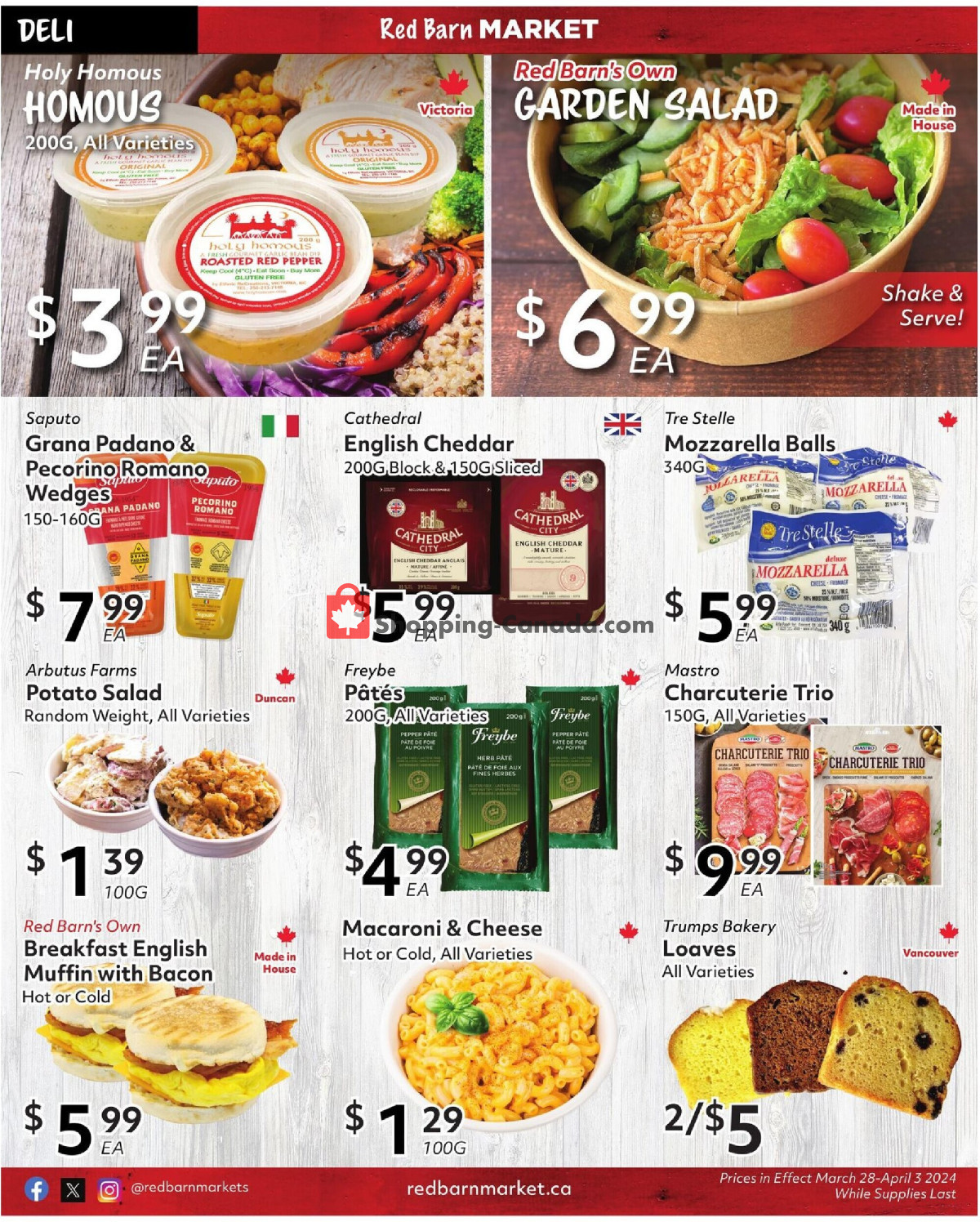 Red Barn Market flyer from Thursday March 28, 2024 to Wednesday April 3, 2024 - page 5