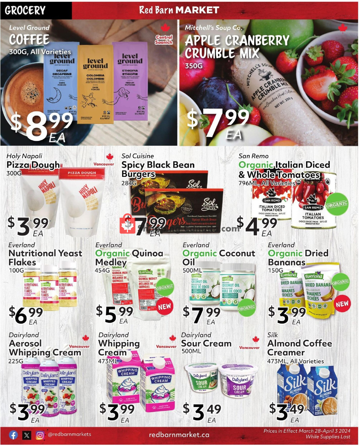 Red Barn Market flyer from Thursday March 28, 2024 to Wednesday April 3, 2024 - page 7