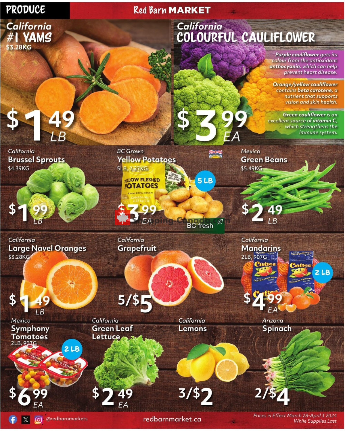 Red Barn Market flyer from Thursday March 28, 2024 to Wednesday April 3, 2024 - page 8