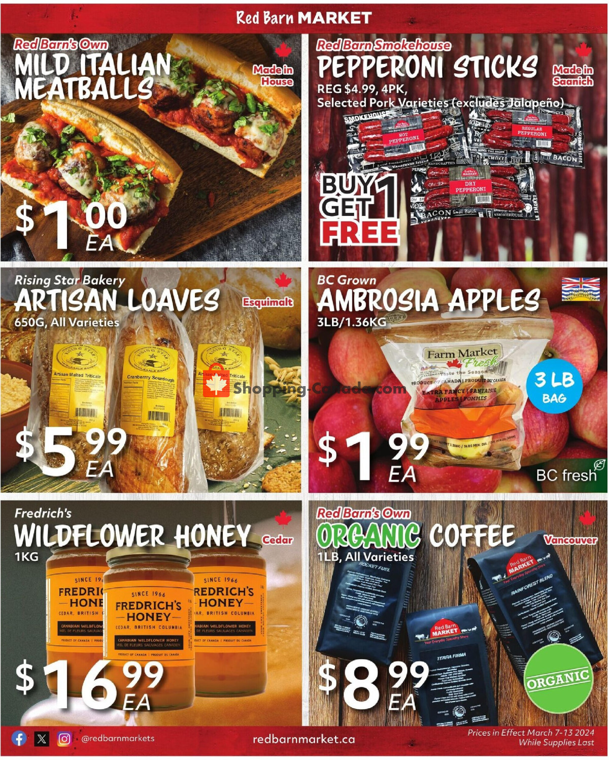 Red Barn Market flyer from Thursday March 7, 2024 to Wednesday March 13, 2024 - page 2