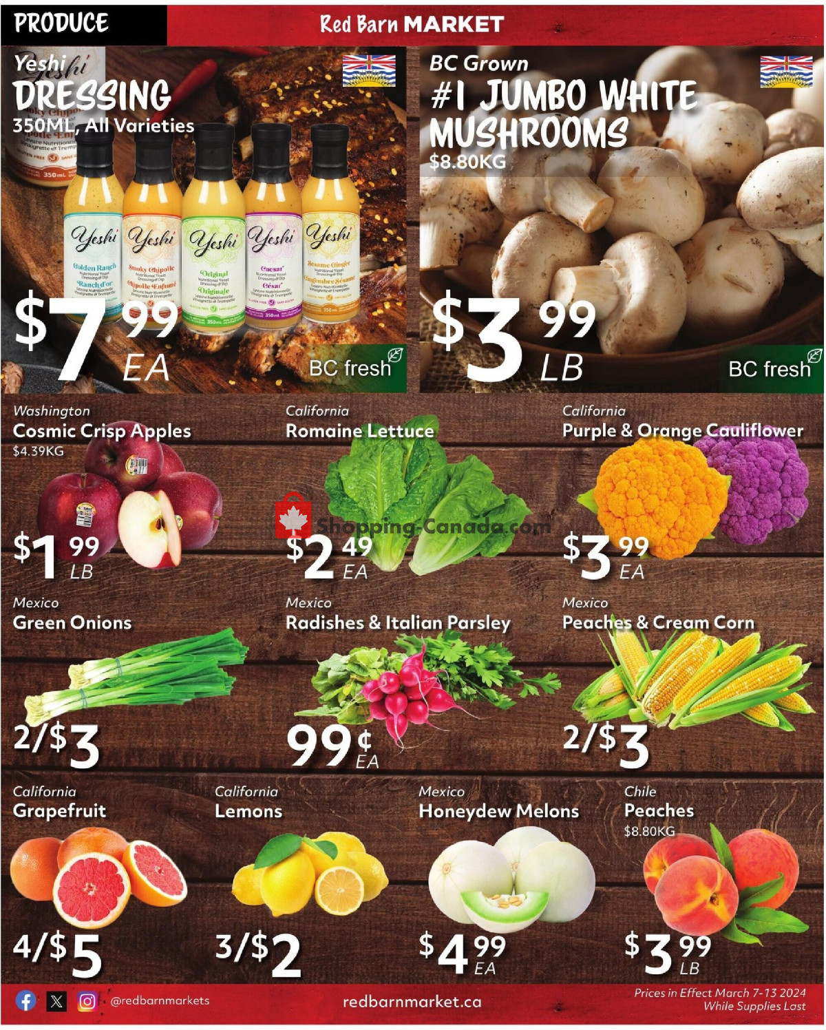 Red Barn Market flyer from Thursday March 7, 2024 to Wednesday March 13, 2024 - page 6