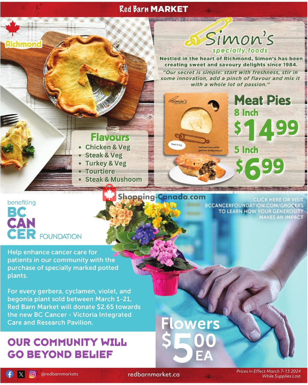 Red Barn Market flyer from Thursday March 7, 2024 to Wednesday March 13, 2024 - page 7