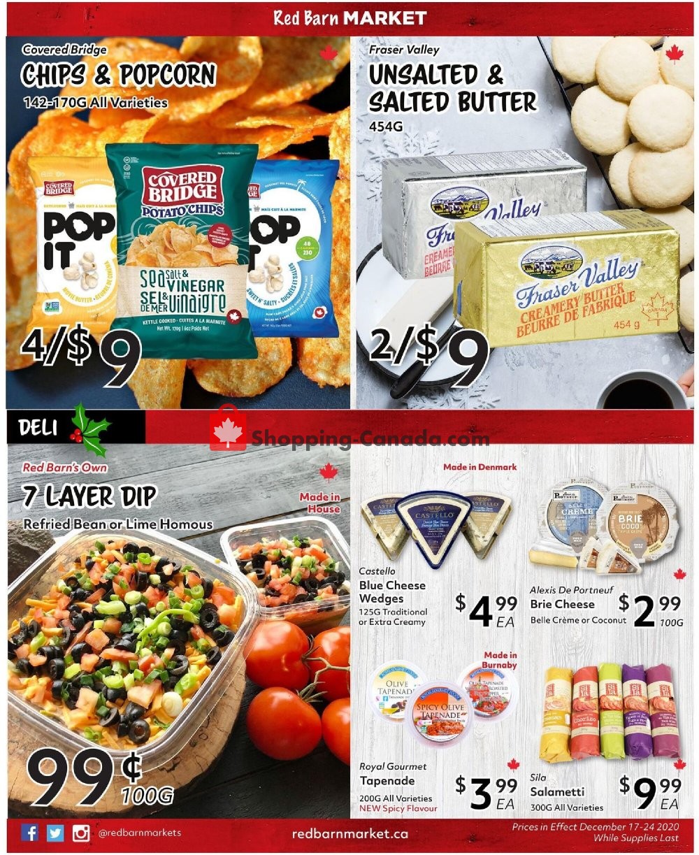 Red Barn Market flyer from Thursday December 17, 2020 to Thursday December 24, 2020 - page 3