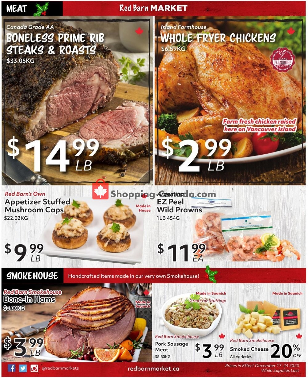Red Barn Market flyer from Thursday December 17, 2020 to Thursday December 24, 2020 - page 4