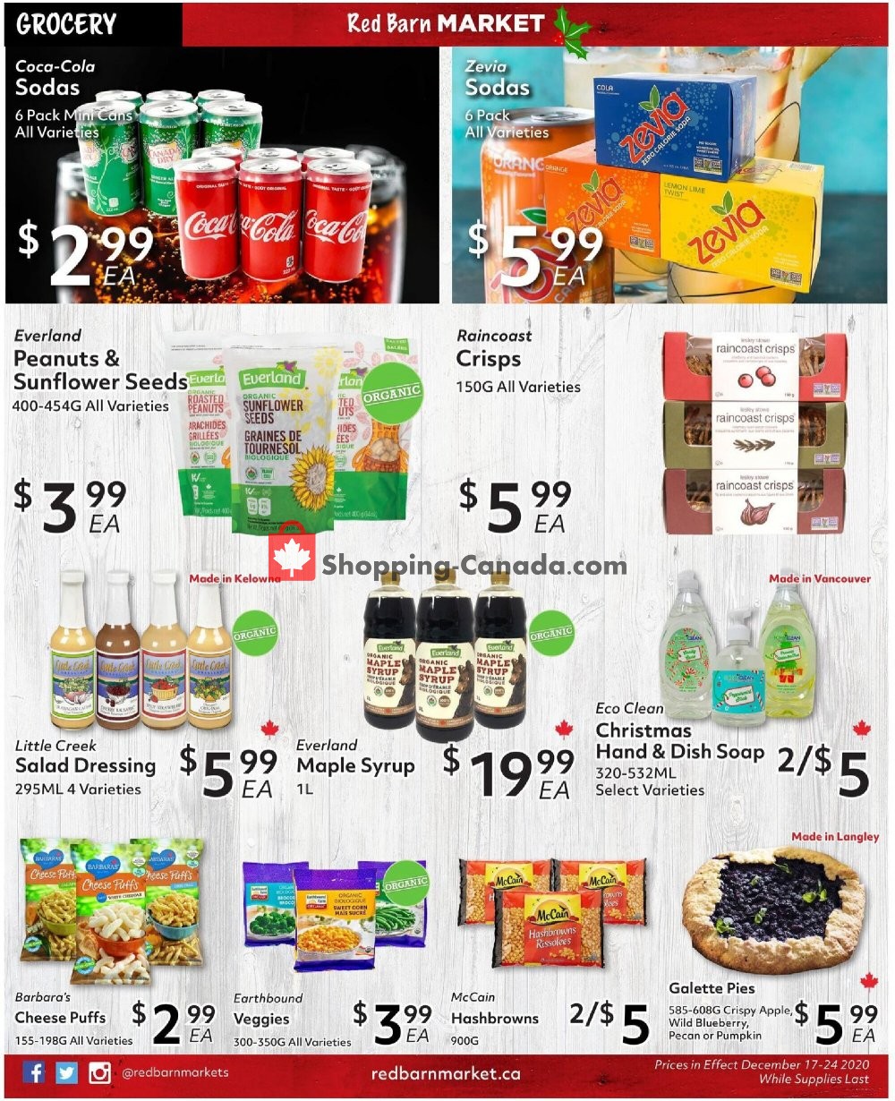 Red Barn Market flyer from Thursday December 17, 2020 to Thursday December 24, 2020 - page 6