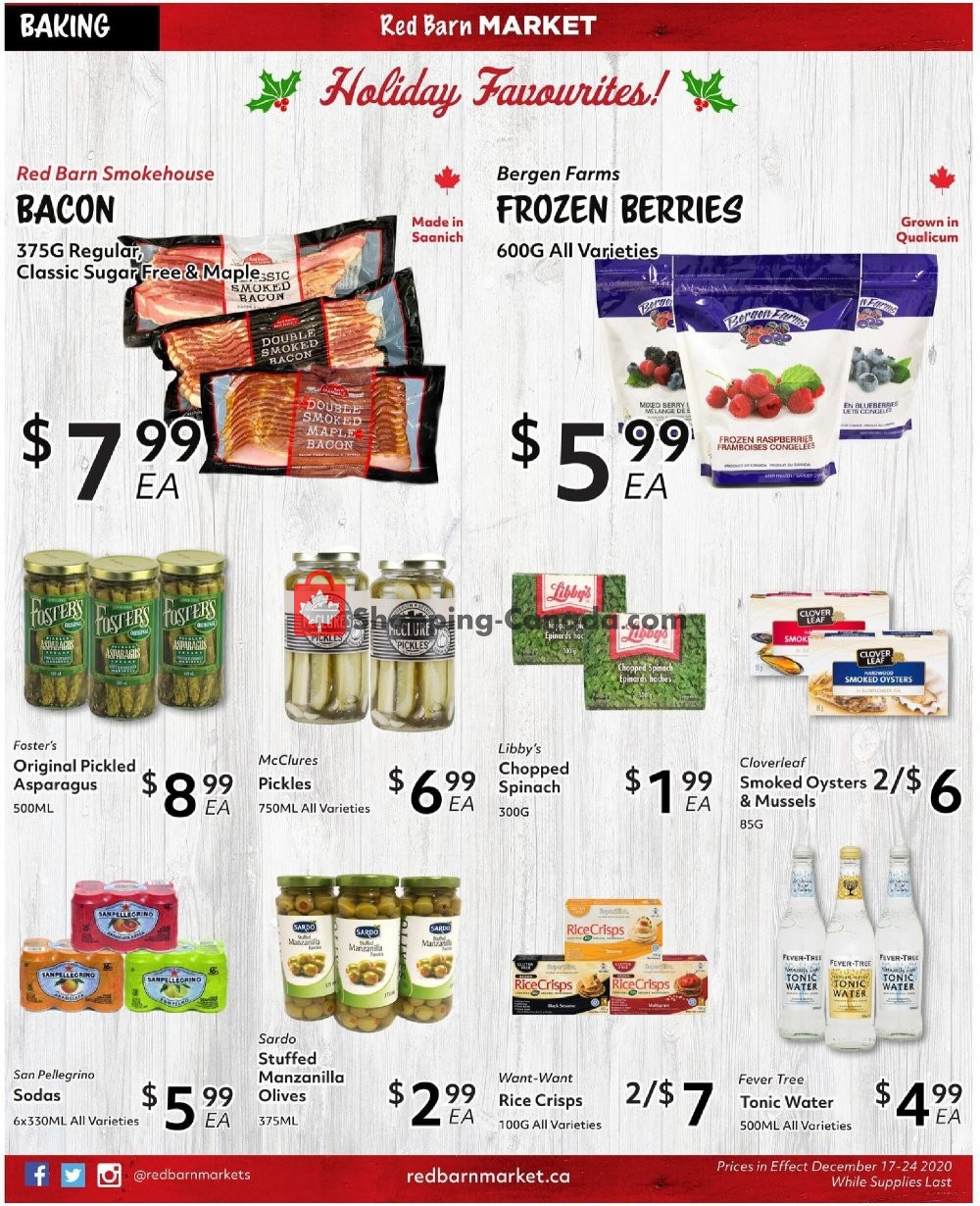 Red Barn Market flyer from Thursday December 17, 2020 to Thursday December 24, 2020 - page 8