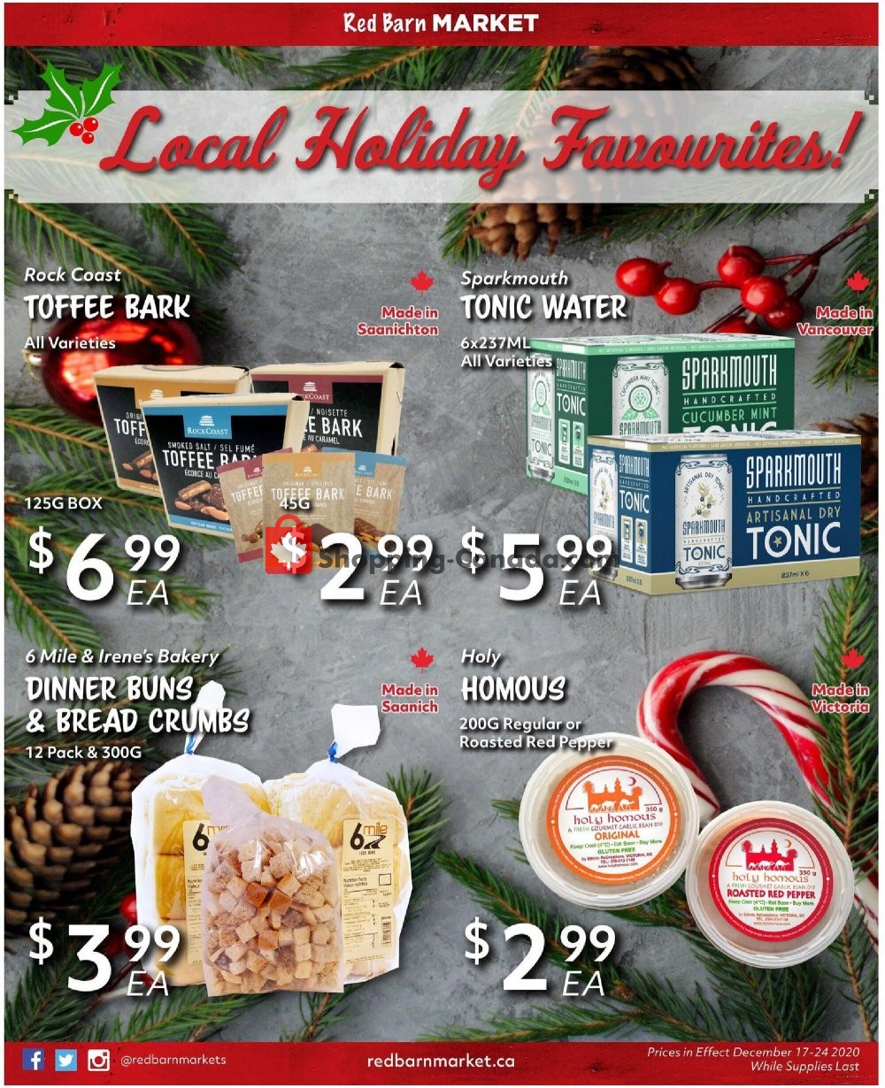 Red Barn Market flyer from Thursday December 17, 2020 to Thursday December 24, 2020 - page 9