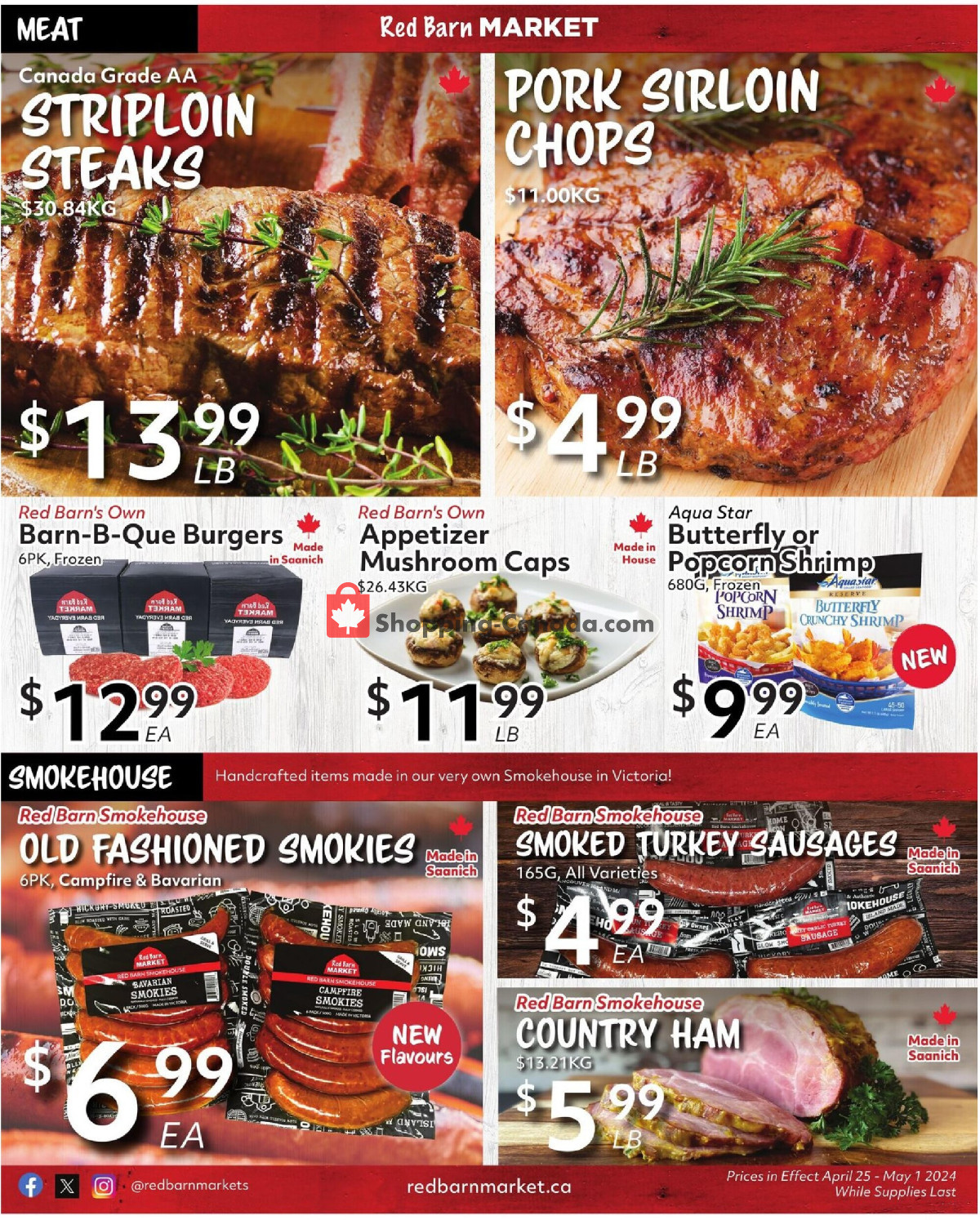 Red Barn Market flyer from Thursday April 25, 2024 to Wednesday May 1, 2024 - page 4