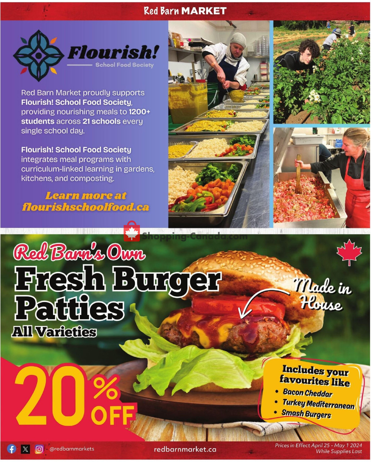 Red Barn Market flyer from Thursday April 25, 2024 to Wednesday May 1, 2024 - page 7