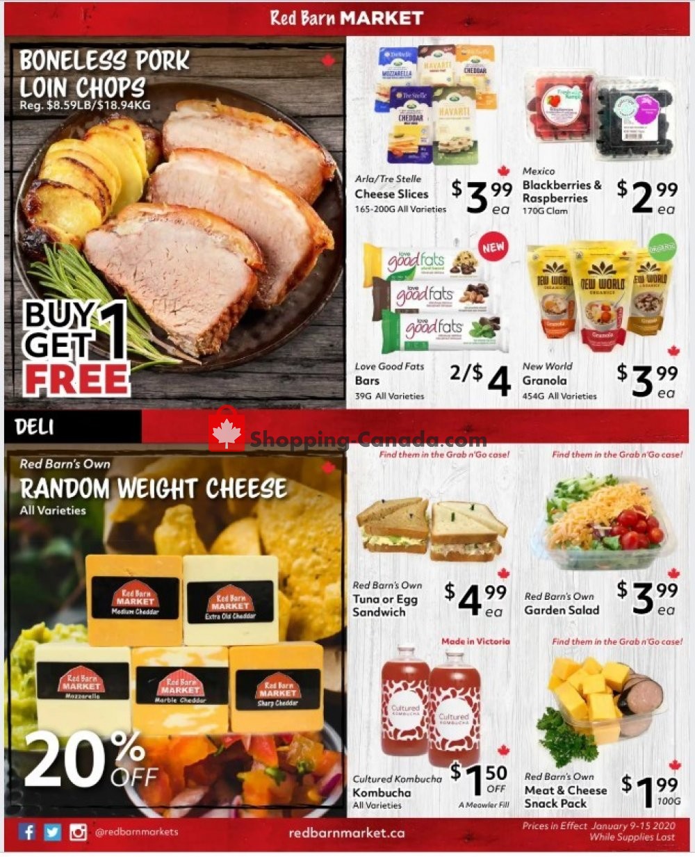 Red Barn Market flyer from Thursday January 9, 2020 to Wednesday January 15, 2020 - page 2