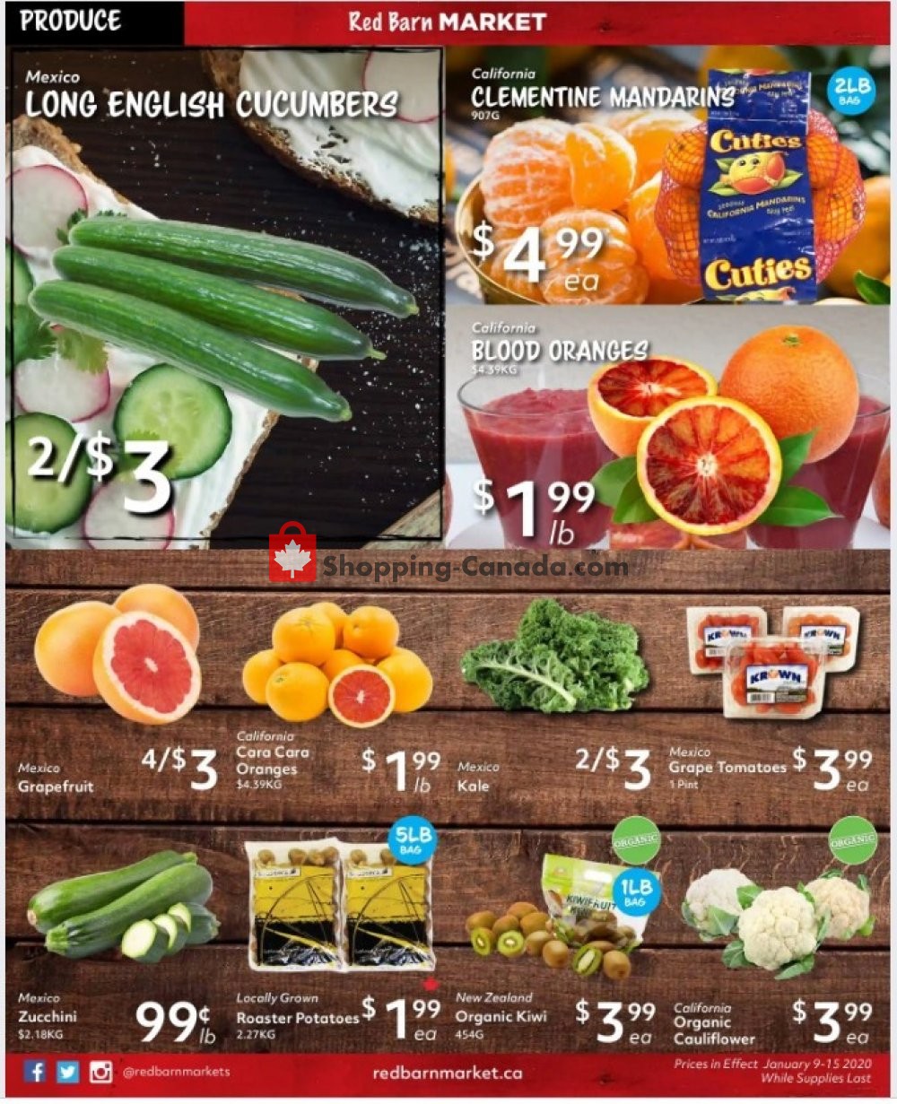 Red Barn Market flyer from Thursday January 9, 2020 to Wednesday January 15, 2020 - page 5