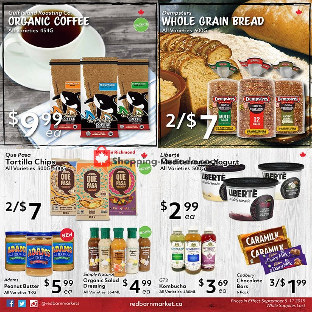 Red Barn Market flyer from Thursday September 5, 2019 to Wednesday September 11, 2019 - page 3
