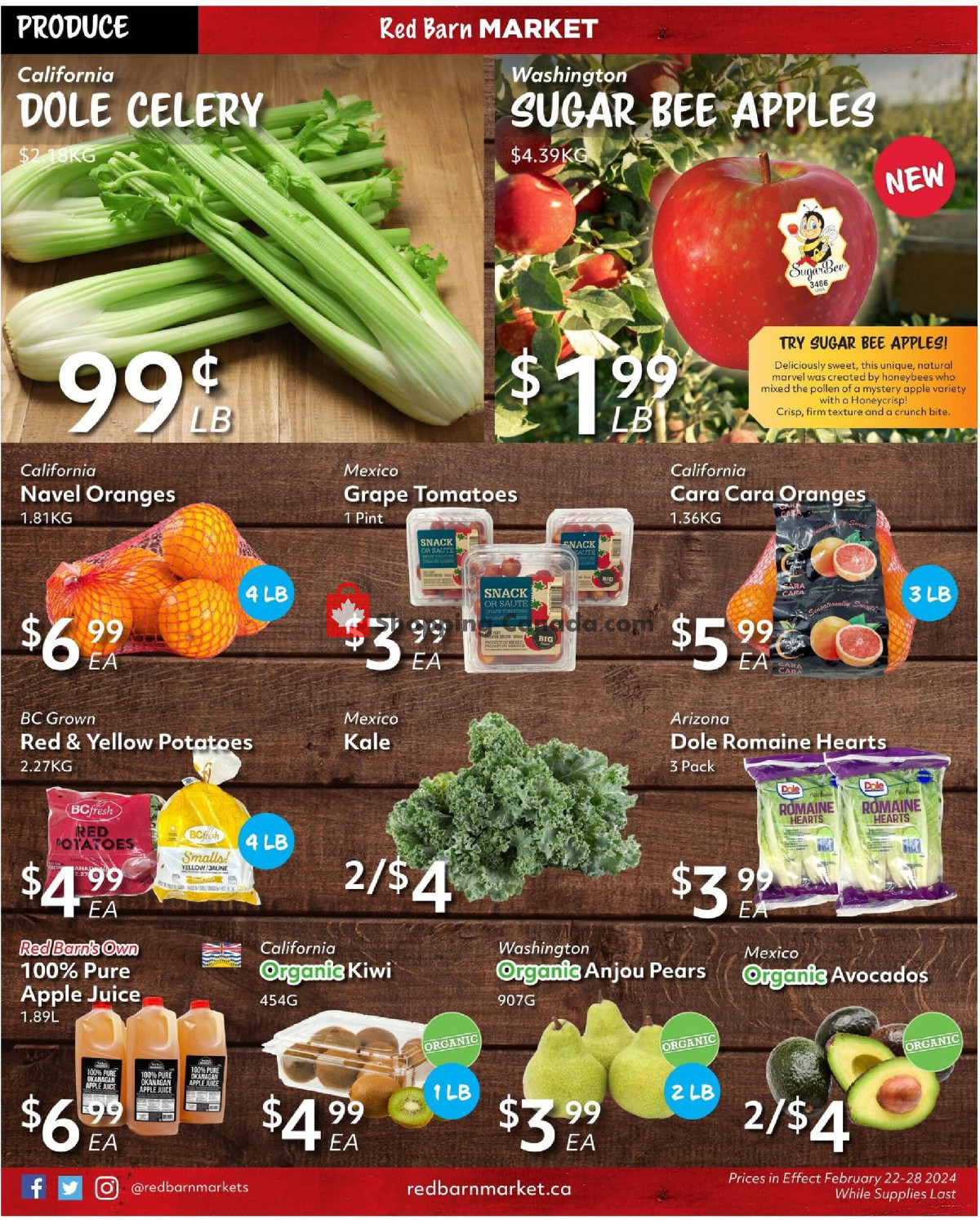 Red Barn Market flyer from Thursday February 22, 2024 to Wednesday February 28, 2024 - page 6