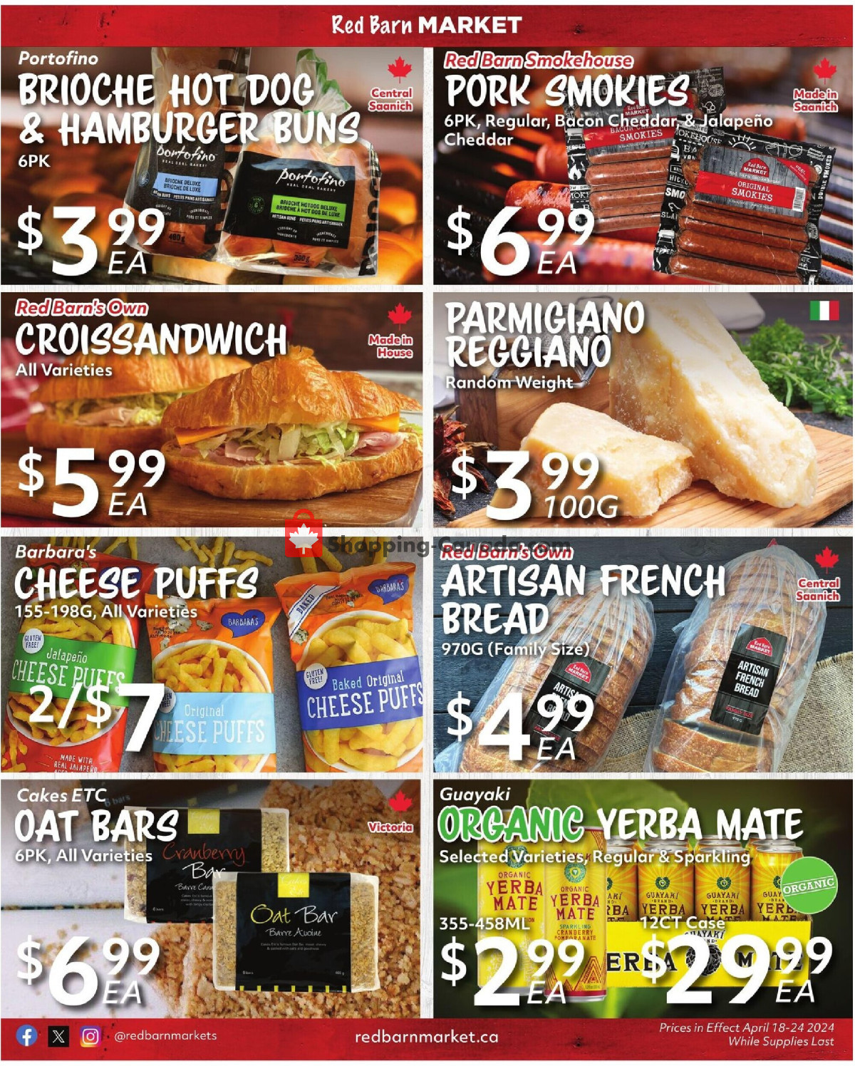 Red Barn Market flyer from Thursday April 18, 2024 to Wednesday April 24, 2024 - page 2