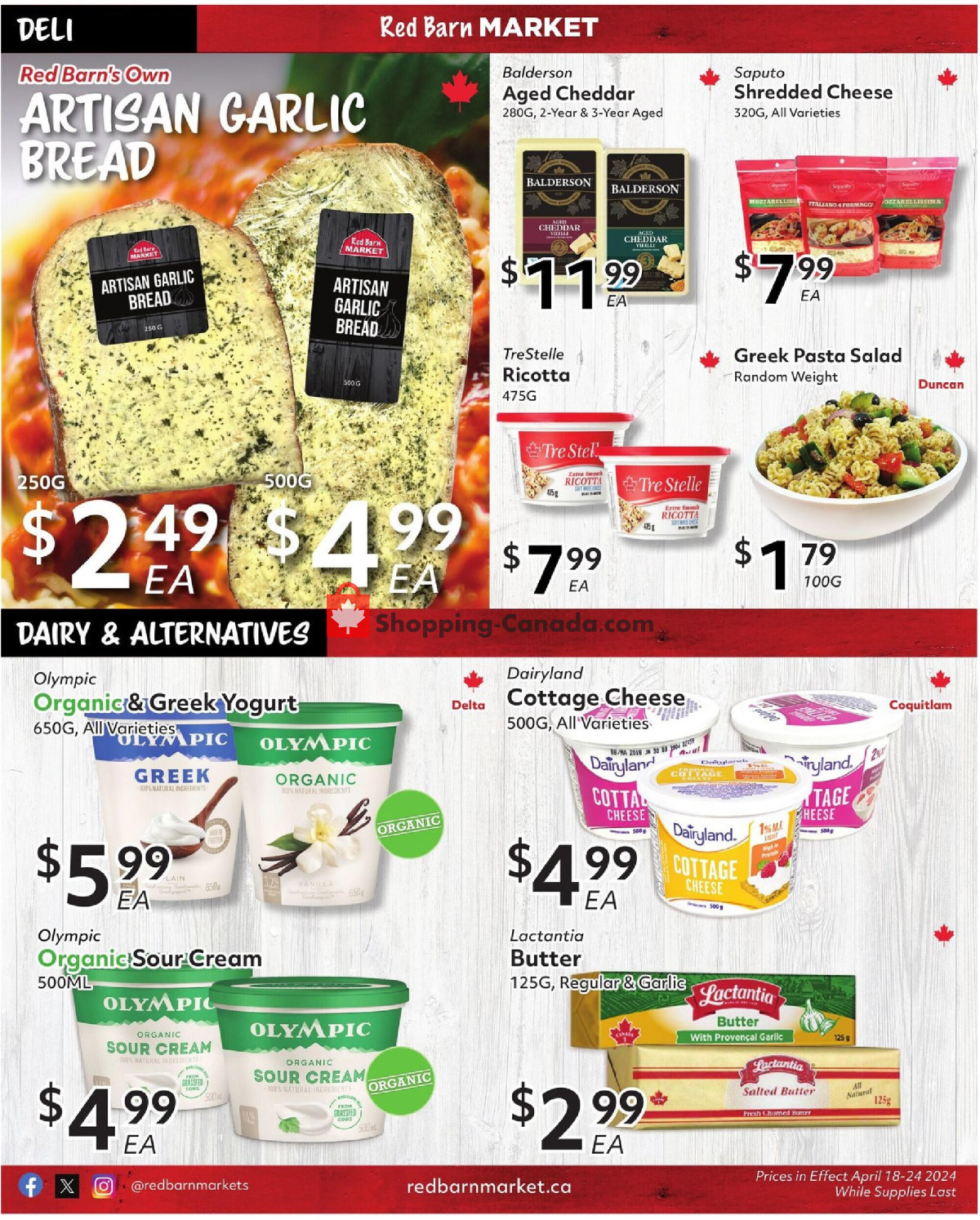 Red Barn Market flyer from Thursday April 18, 2024 to Wednesday April 24, 2024 - page 3