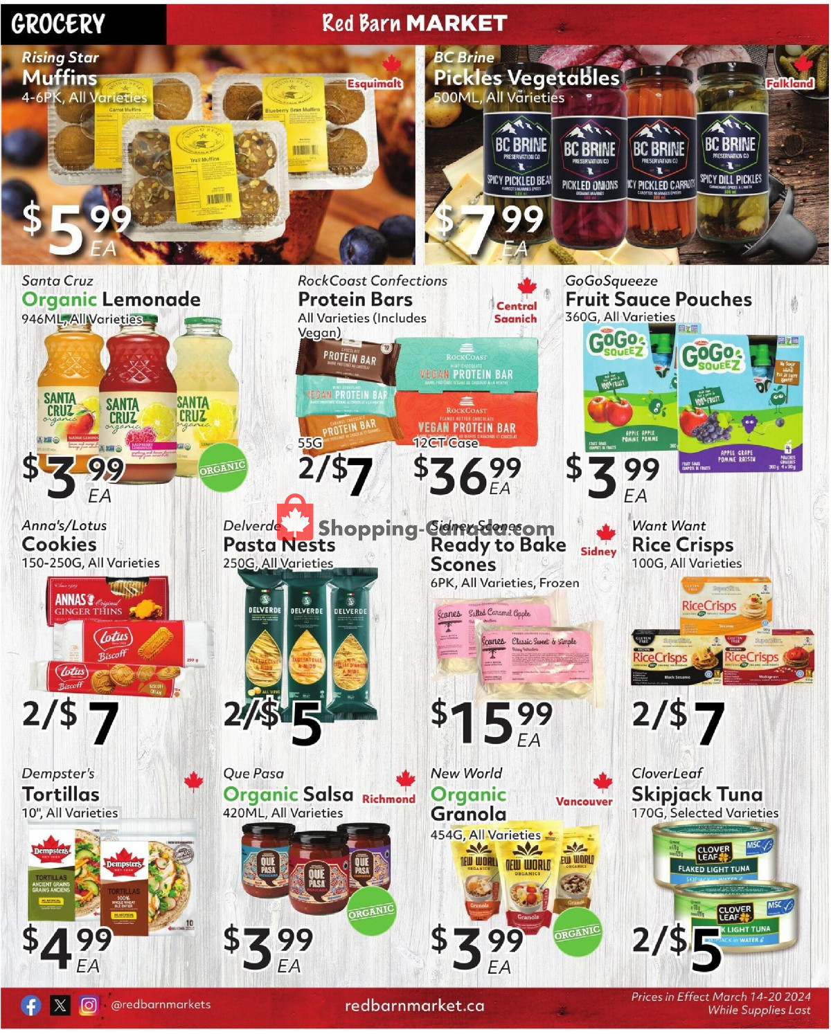 Red Barn Market flyer from Thursday March 14, 2024 to Wednesday March 20, 2024 - page 4