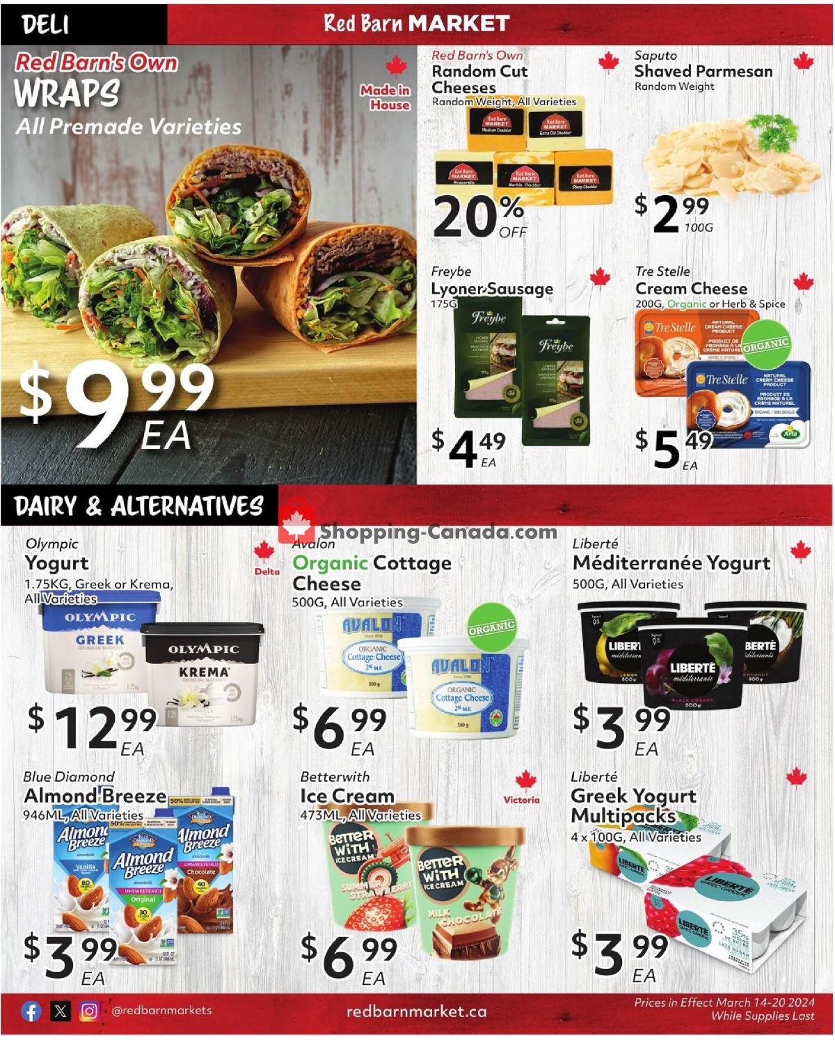 Red Barn Market flyer from Thursday March 14, 2024 to Wednesday March 20, 2024 - page 5