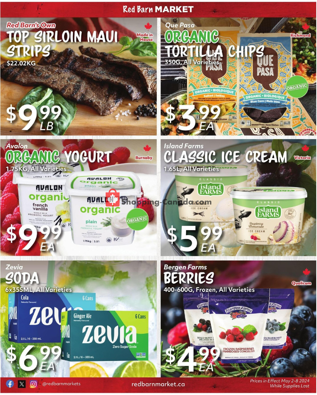 Red Barn Market flyer from Thursday May 2, 2024 to Wednesday May 8, 2024 - page 2