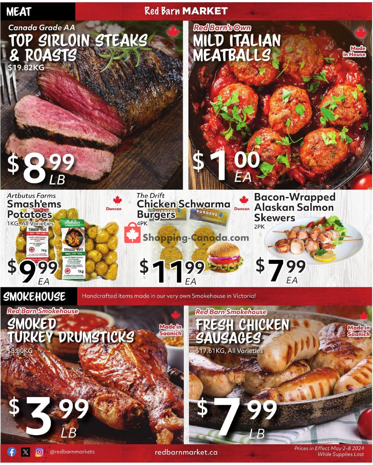 Red Barn Market flyer from Thursday May 2, 2024 to Wednesday May 8, 2024 - page 4