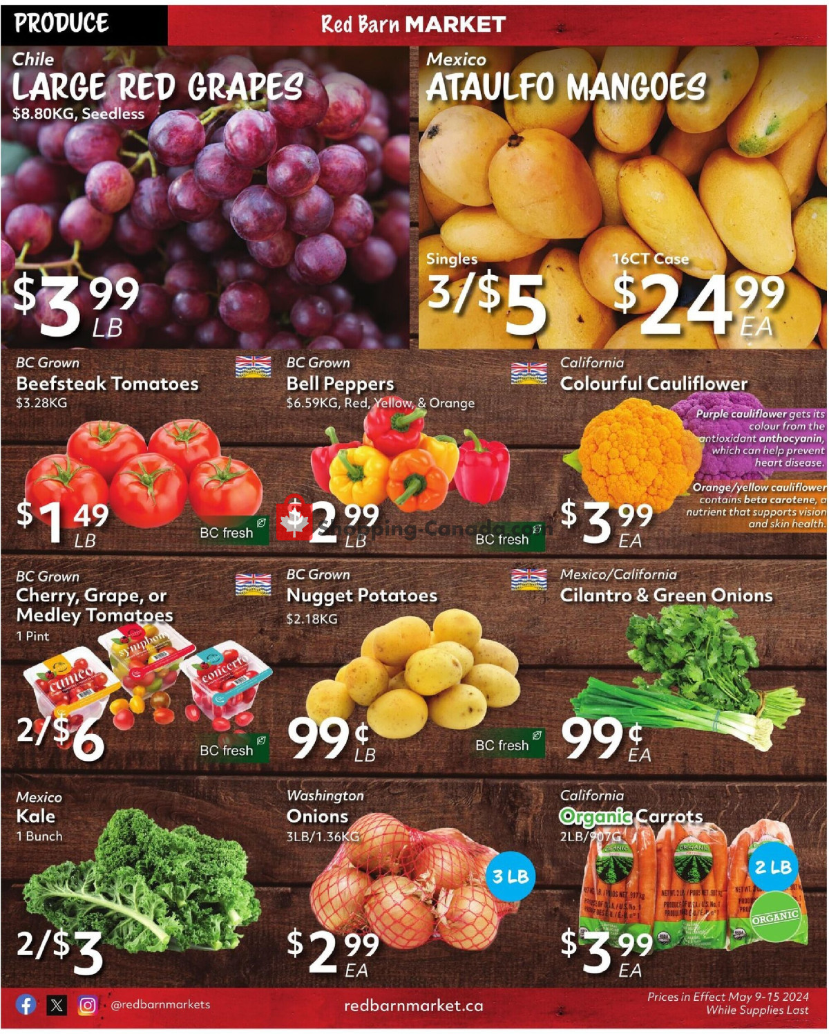 Red Barn Market flyer from Thursday May 9, 2024 to Wednesday May 15, 2024 - page 6