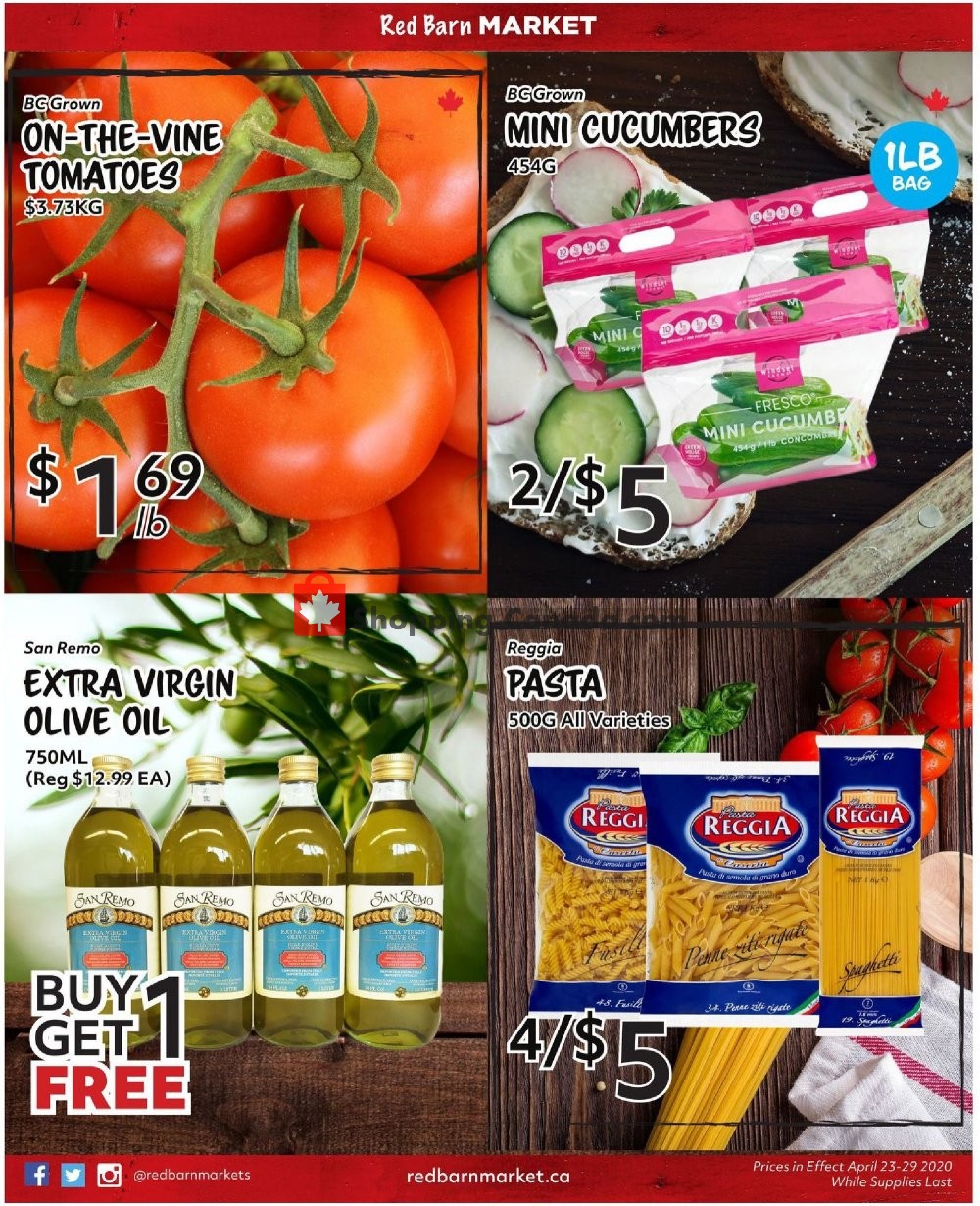 Red Barn Market flyer from Thursday April 23, 2020 to Wednesday April 29, 2020 - page 2