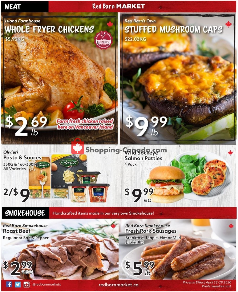 Red Barn Market flyer from Thursday April 23, 2020 to Wednesday April 29, 2020 - page 4