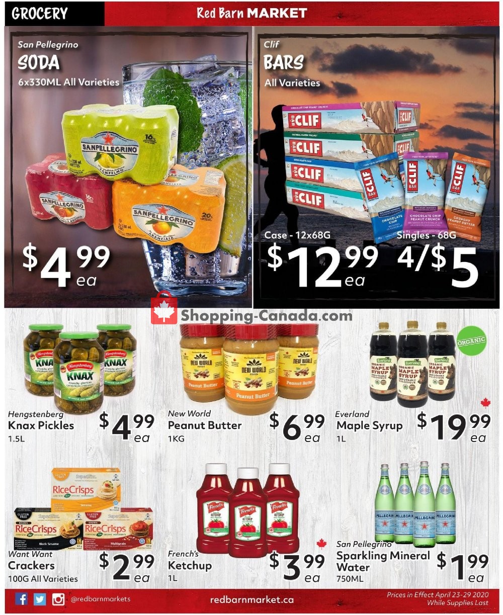 Red Barn Market flyer from Thursday April 23, 2020 to Wednesday April 29, 2020 - page 5