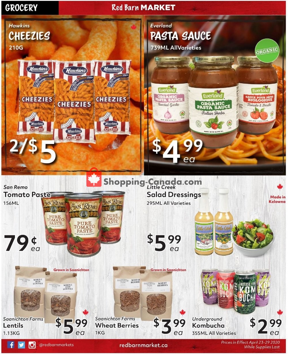 Red Barn Market flyer from Thursday April 23, 2020 to Wednesday April 29, 2020 - page 6