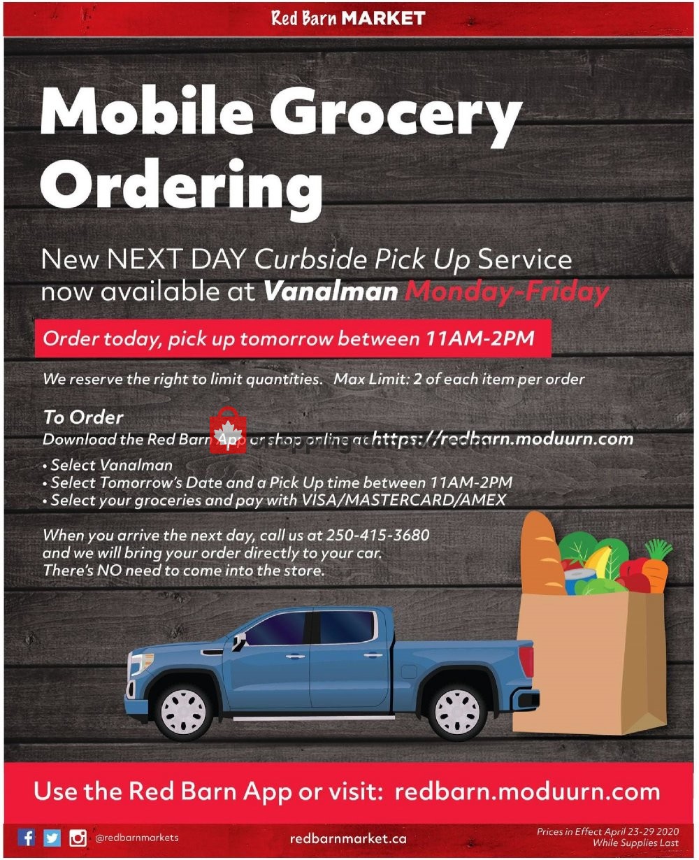 Red Barn Market flyer from Thursday April 23, 2020 to Wednesday April 29, 2020 - page 8
