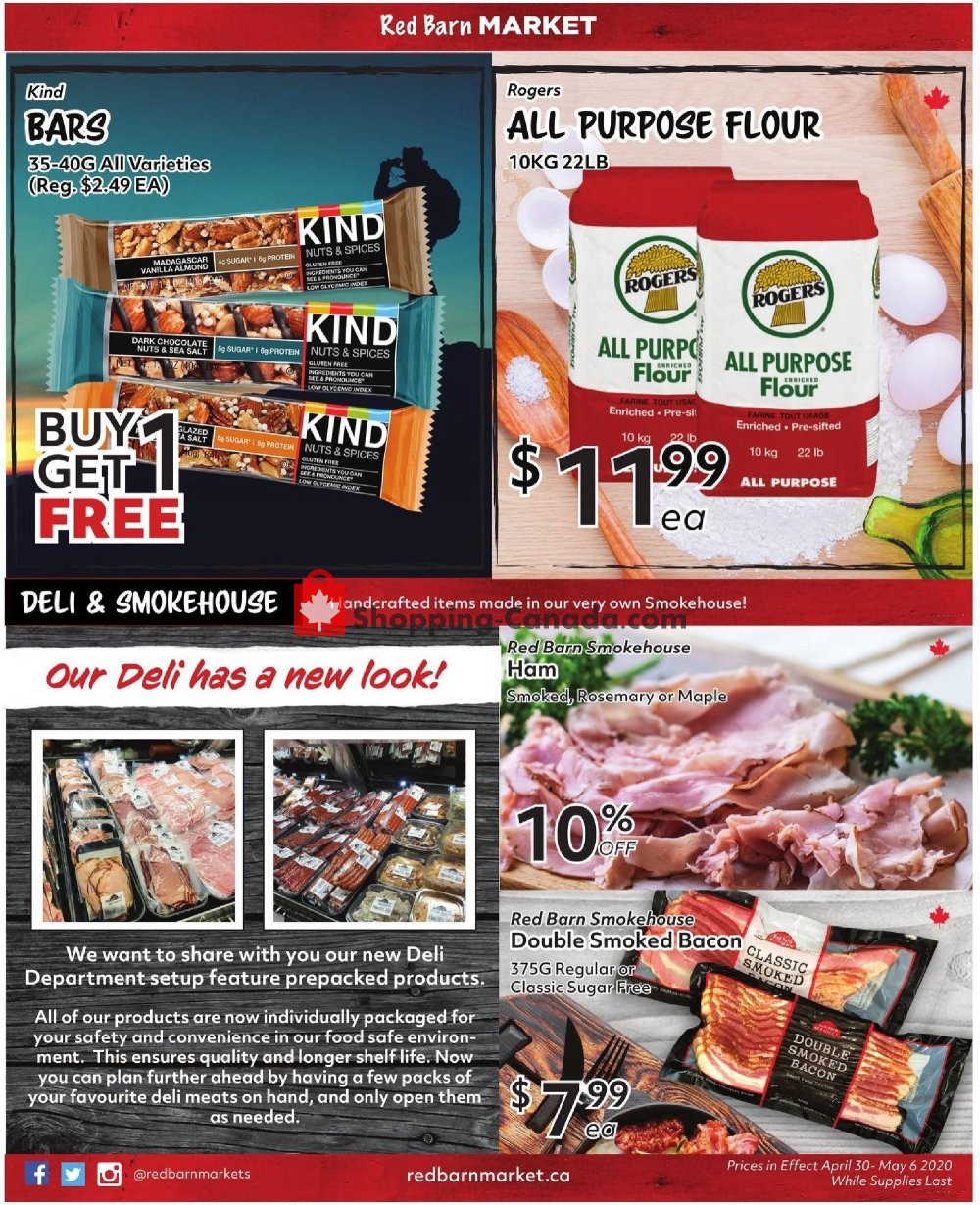 Red Barn Market flyer from Thursday April 30, 2020 to Wednesday May 6, 2020 - page 4