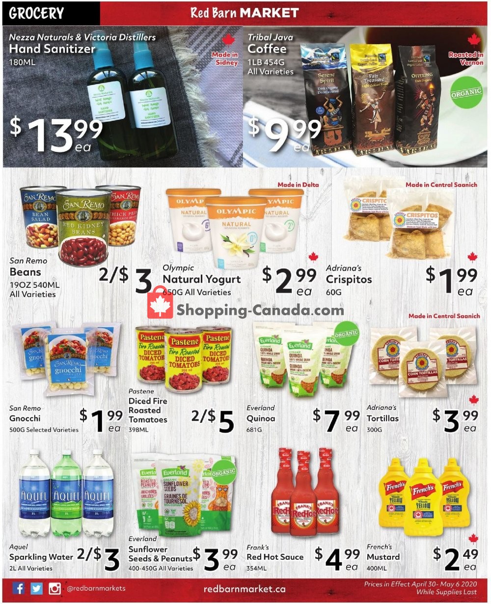 Red Barn Market flyer from Thursday April 30, 2020 to Wednesday May 6, 2020 - page 6