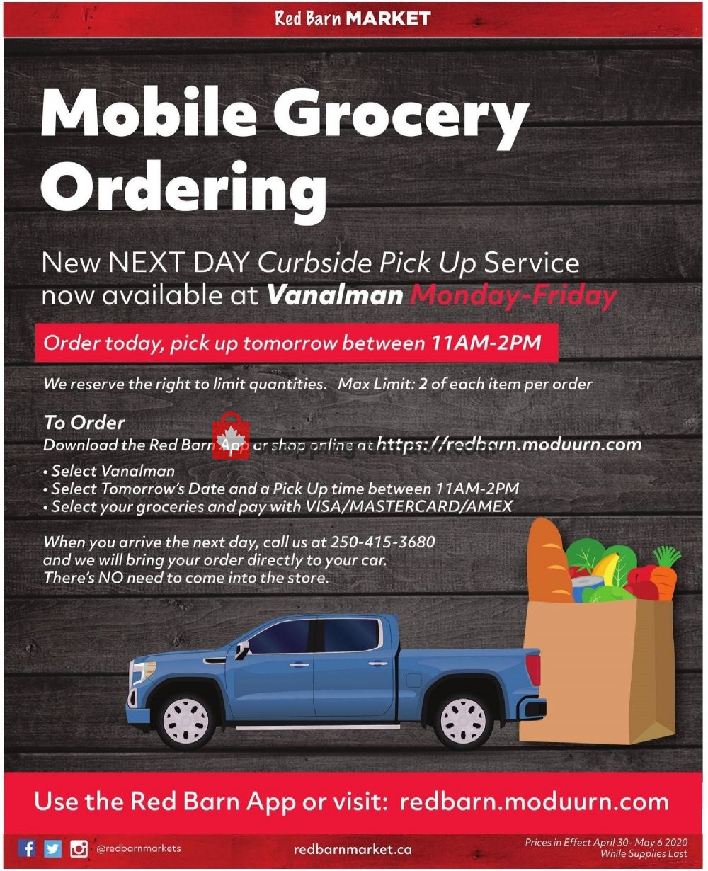 Red Barn Market flyer from Thursday April 30, 2020 to Wednesday May 6, 2020 - page 8