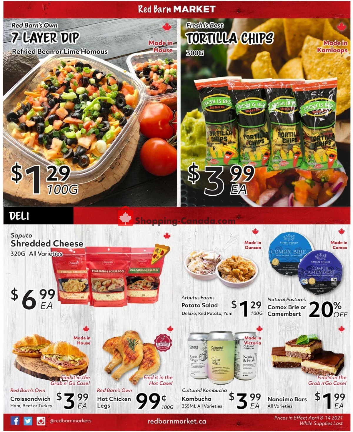 Red Barn Market flyer from Thursday April 8, 2021 to Wednesday April 14, 2021 - page 3