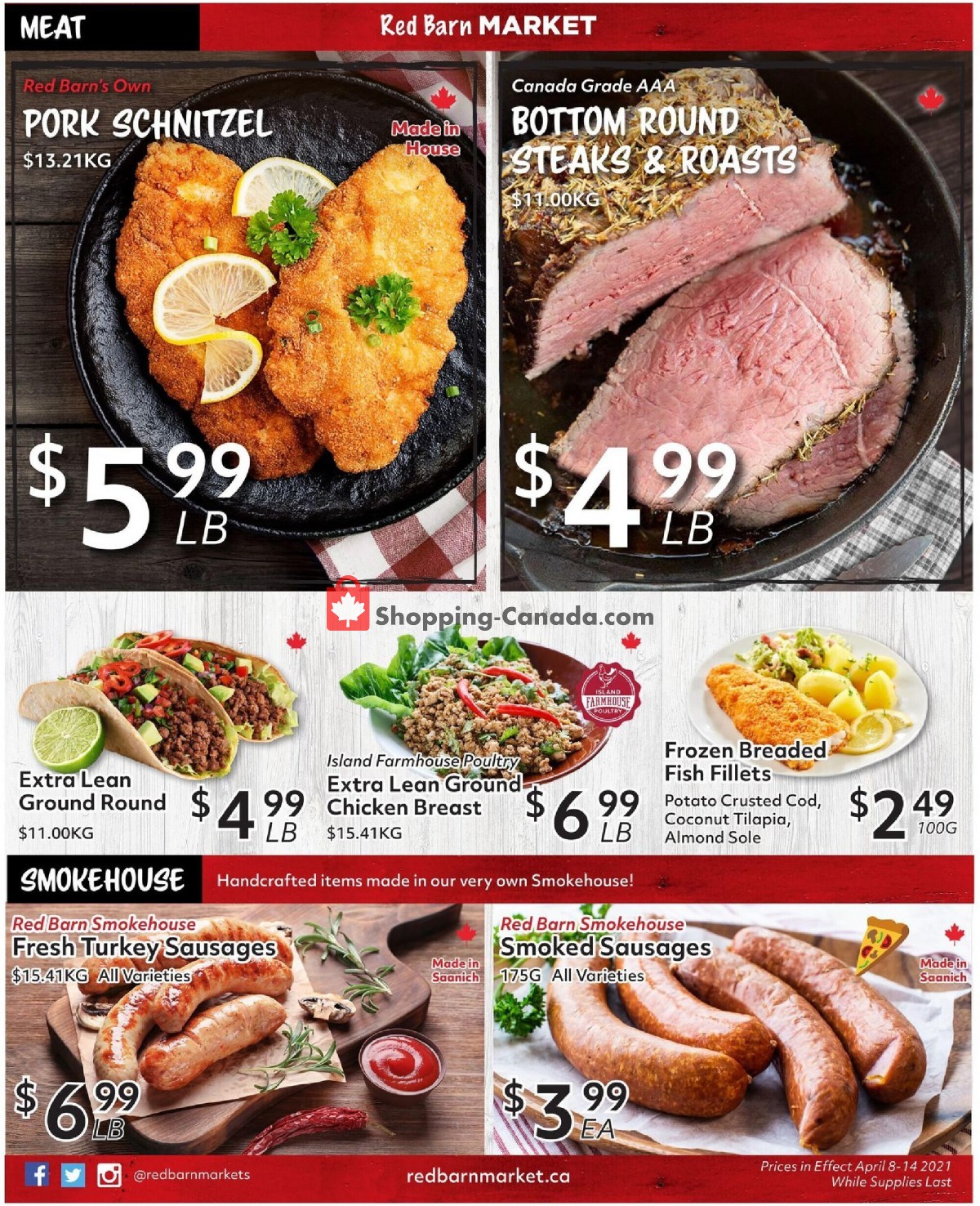 Red Barn Market flyer from Thursday April 8, 2021 to Wednesday April 14, 2021 - page 4