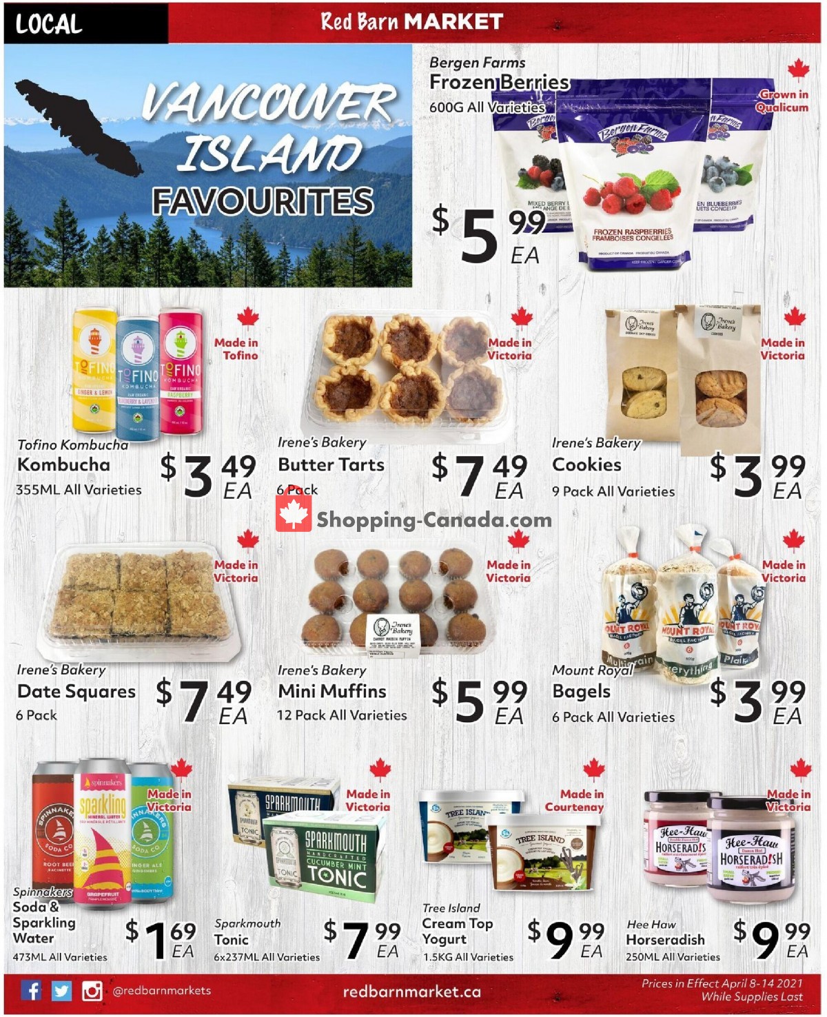 Red Barn Market flyer from Thursday April 8, 2021 to Wednesday April 14, 2021 - page 7